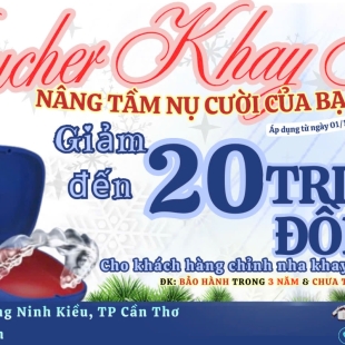 Giảm Đến 20 Triệu Chỉnh Nha Trong Suốt nhân dịp Gíang Sinh