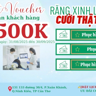 Voucher 500K Tri Ân Khách Hàng Lễ Quốc Khánh 2 tháng 9